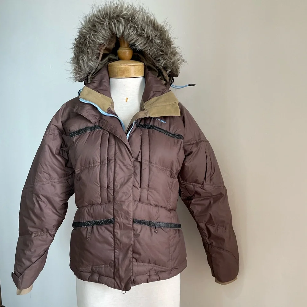 686 DOWN Deluxe Snowboard Ski coat Wm S